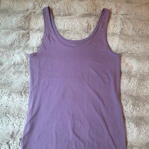Nordstrom Women's Large Lilac Violet Tank Top NEW